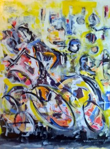 Victor Mavedzenge Bicycle Race 20x16